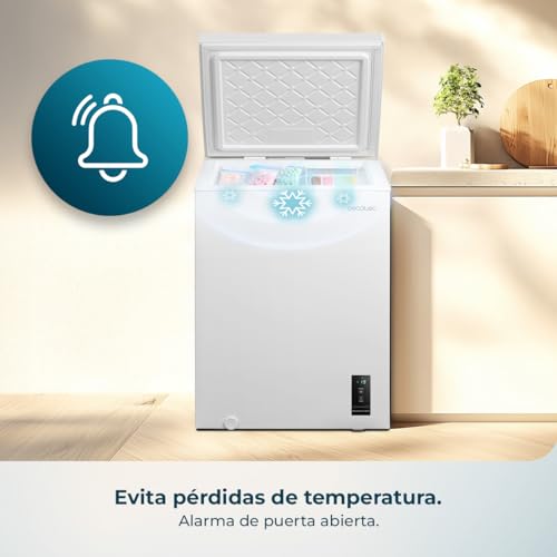 Thumbnail 10 de Cecotec Bolero CoolMarket Chest 143P White E: congelador horizontal de 143 L con ZeroG, control electrónico y Dual Function