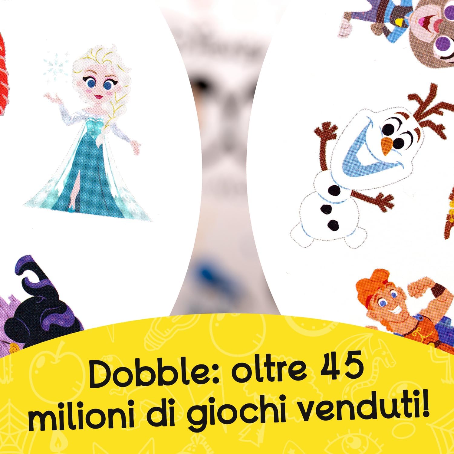 Detalle 1 de Dobble Disney Anniversary 100 anni, gioco da tavolo