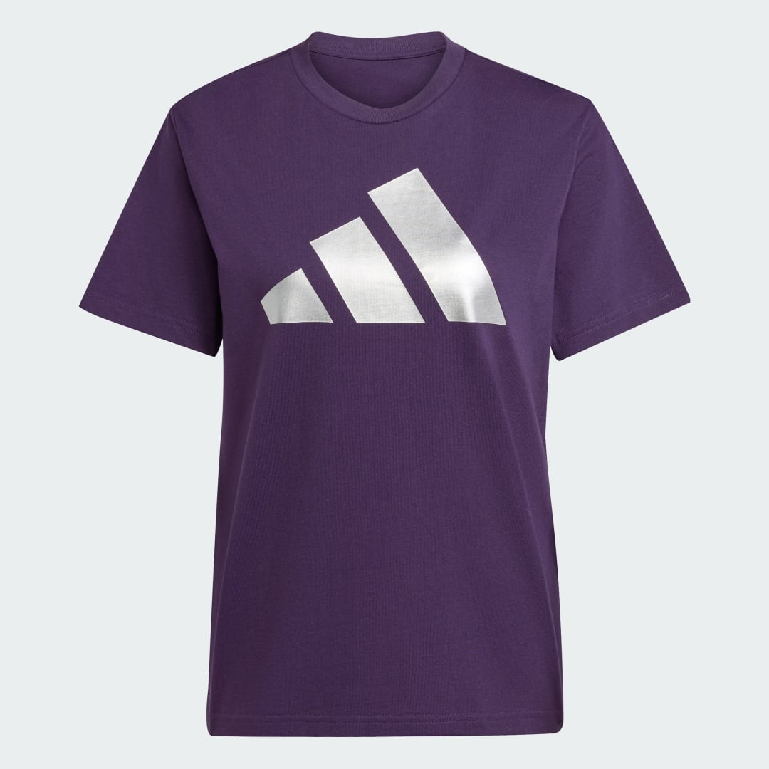 Thumbnail 3 de Camiseta con estampado metalizado Holiday de Adidas