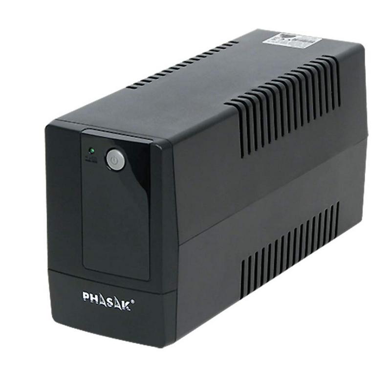 Phasak PH 9406 600VA SAI (línea interactiva) para proteger PC y equipo básico