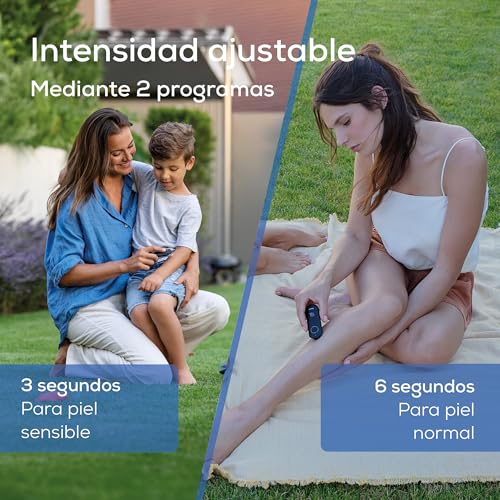 Detalle de Beurer BiteX Day&Night BR 90: aparato térmico contra picaduras para uso diario y de viaje