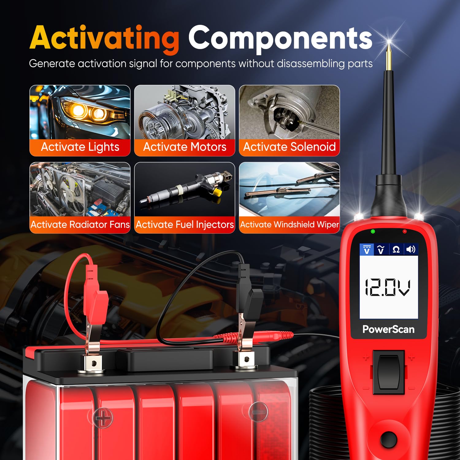 Detalle 2 de Autel automotive circuit tester PS100