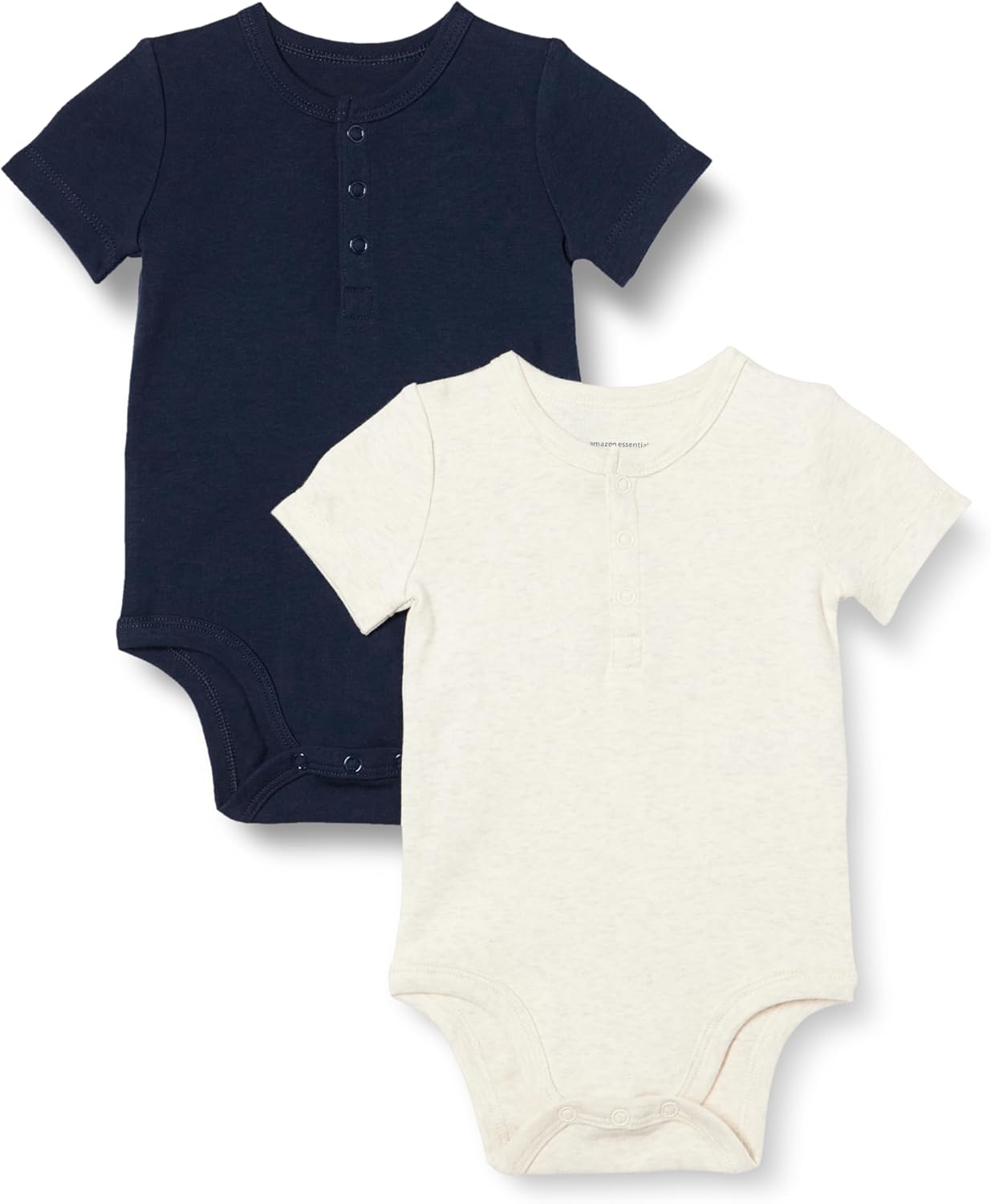 Detalle 2 de Amazon Essentials Baby Henley Bodysuit 👶🏻