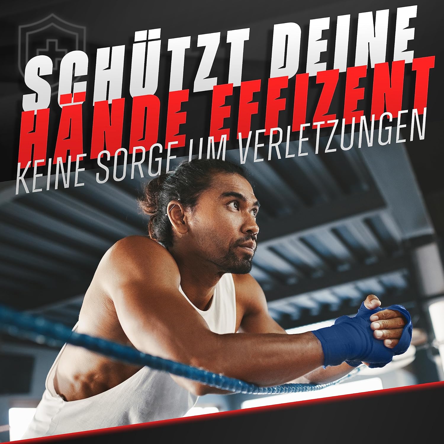 Thumbnail 6 de Moncada Fighting® Boxbandagen mit Daumenschlaufe (4 m) – extra breiter Klettverschluss für Boxen, MMA & Kickboxen