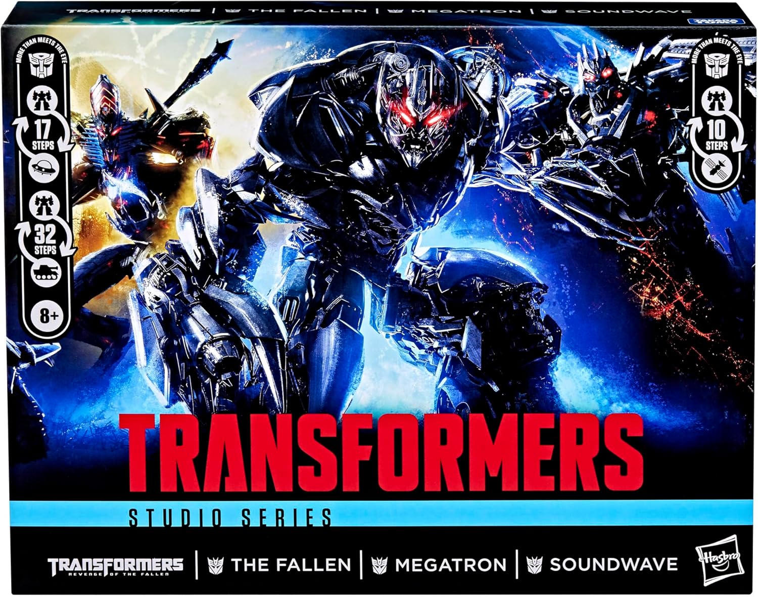 Detalle de Transformers Studio Series confezione da 3 action figure 21,5 cm