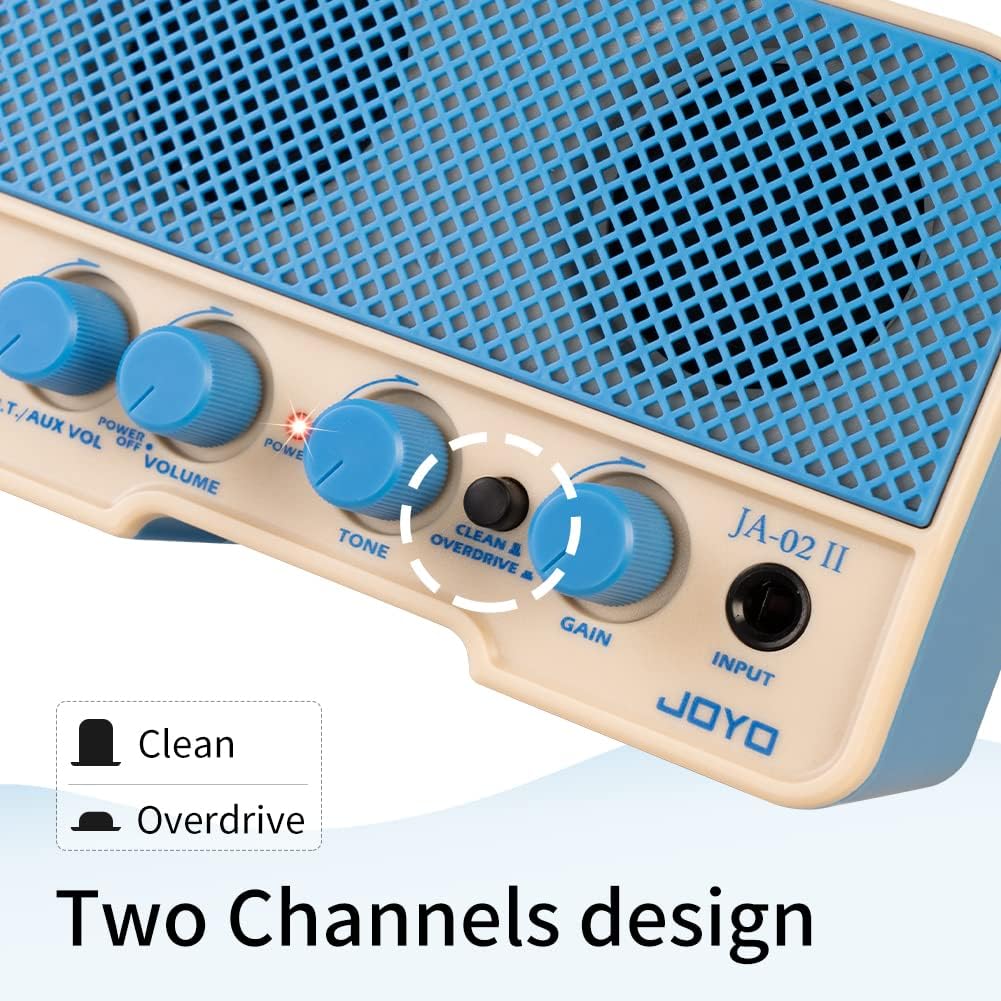 Thumbnail 3 de JOYO JA-02 II 5W Mini Guitar Amp with Bluetooth 5.0 and Clean/Overdrive