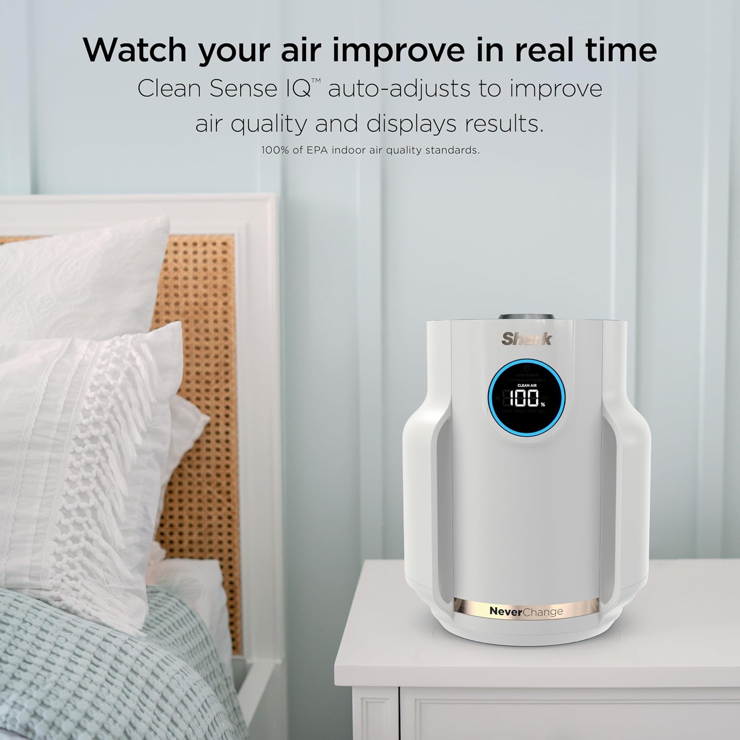 Detalle 2 de Shark Air Purifier for Home: NeverChange Compact Pro (HP072PK) Review