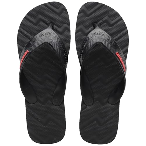 Detalle de Havaianas Track Waves para hombre: chanclas con suela anatómica y agarre para el día a día