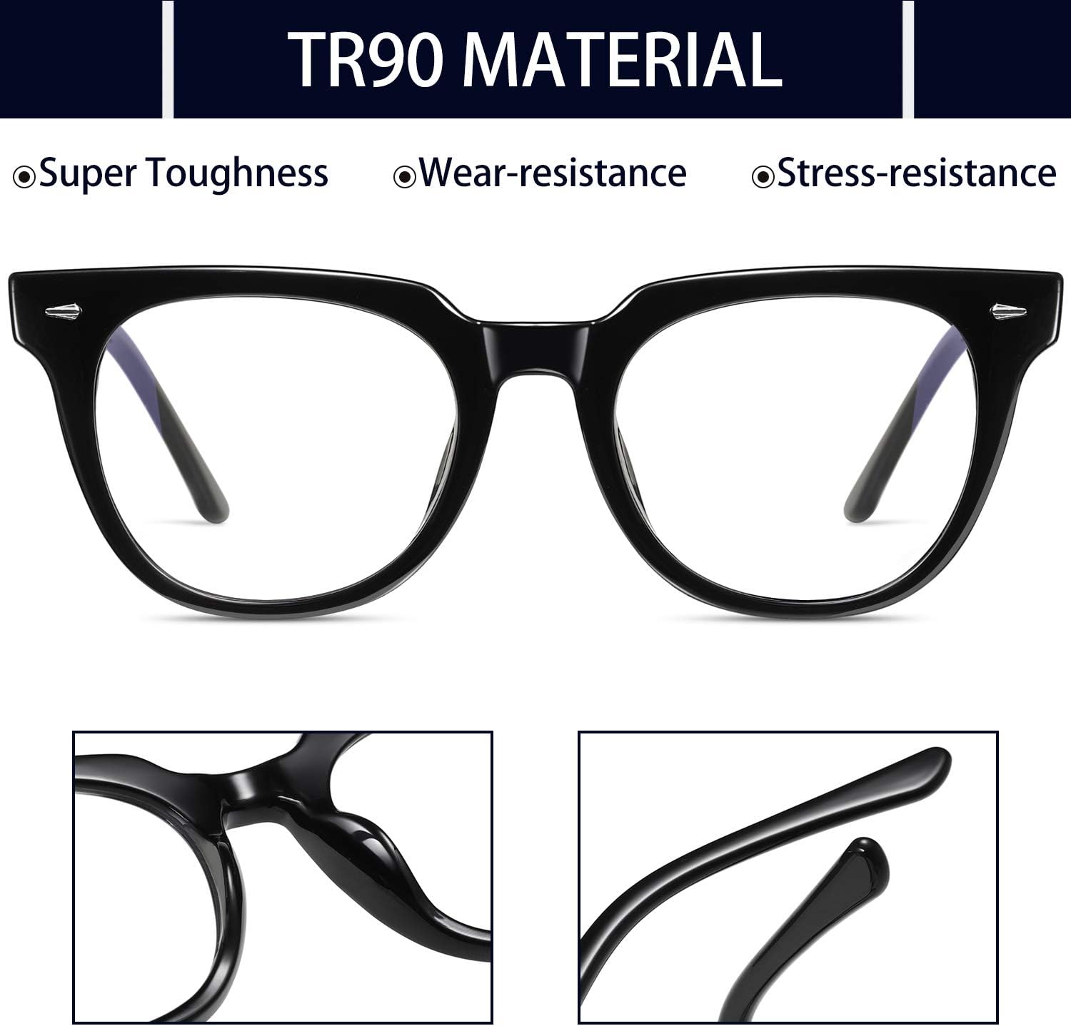 Detalle 2 de KANASTAL Lunettes anti-lumière bleue 49 mm