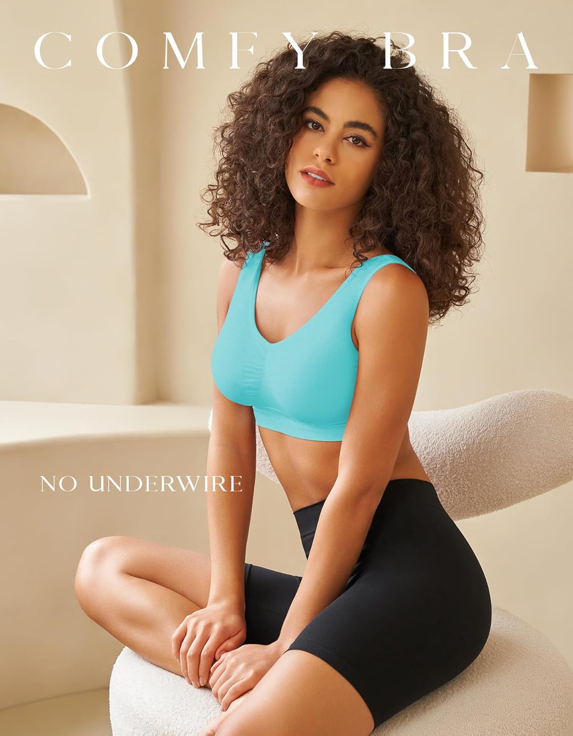 Detalle 2 de SIMIYA Super Comfort Bra: A practical choice for everyday workouts and relaxed wear