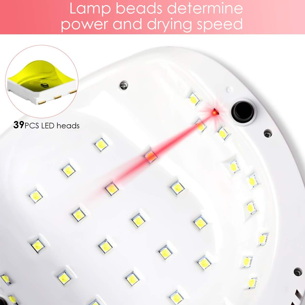 Detalle 2 de Janolia Nageltrockner 86W UV LED Lampe