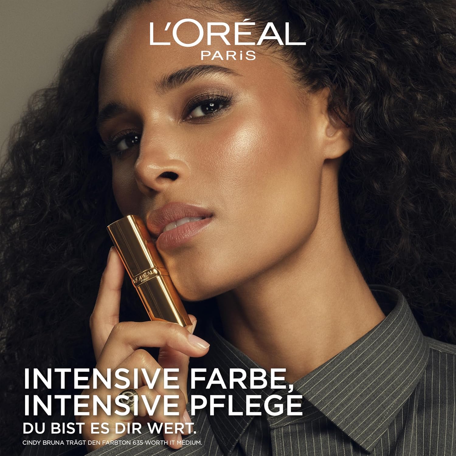 Thumbnail 1 de L’Oréal Paris Color Riche Satin Lippenstift Nr. 303 Rose Tendre – Pflegender Satin-Finish mit Arganöl & Vitamin E (4,3 g)