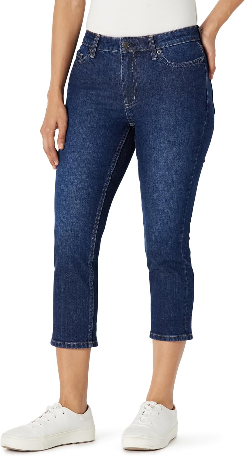 Thumbnail 6 de Amazon Essentials Women’s Low-Stretch Slim-Fit Mid-Rise Capri Jean