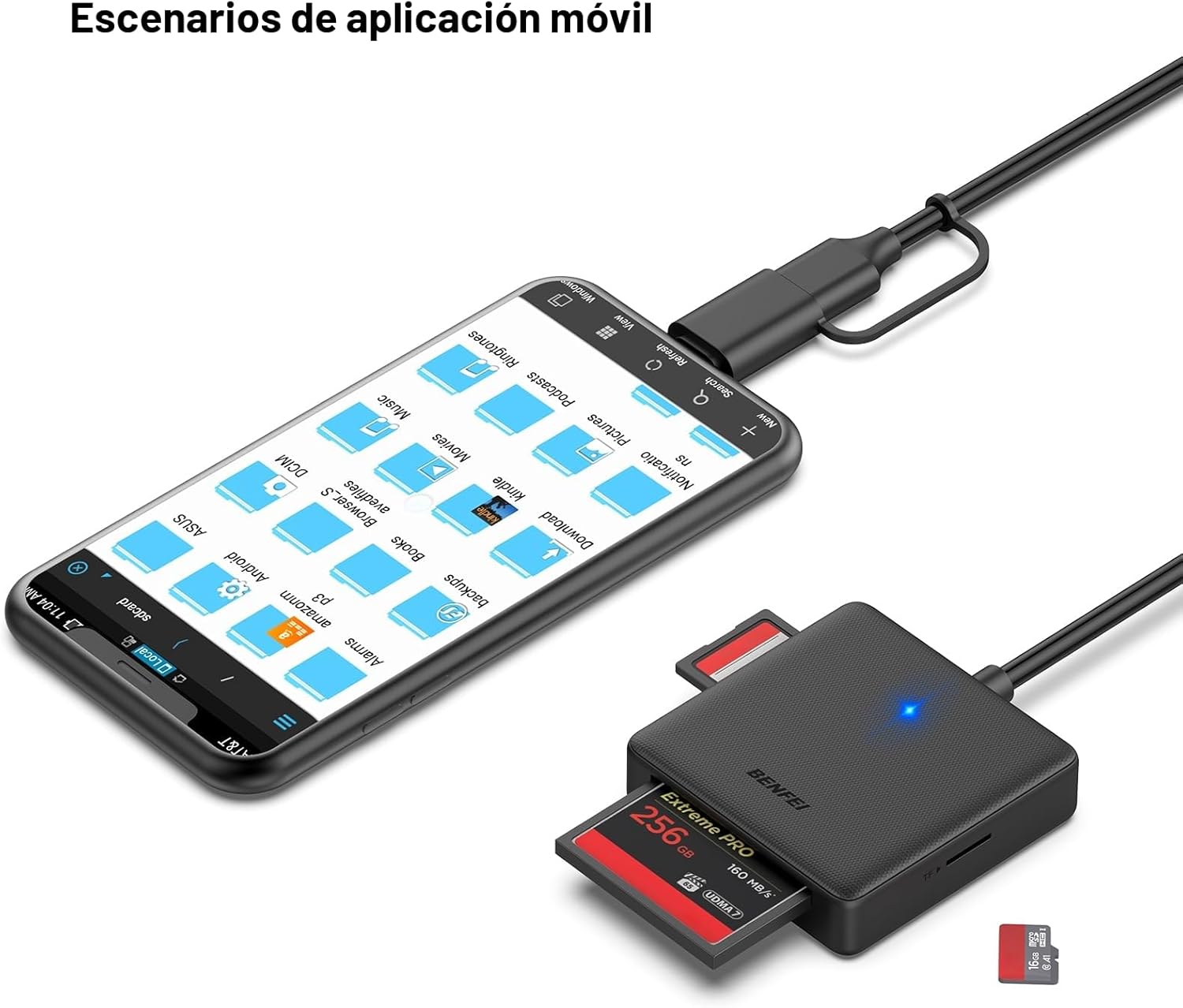 Thumbnail 5 de BENFEI Lector 4 en 1 USB-C