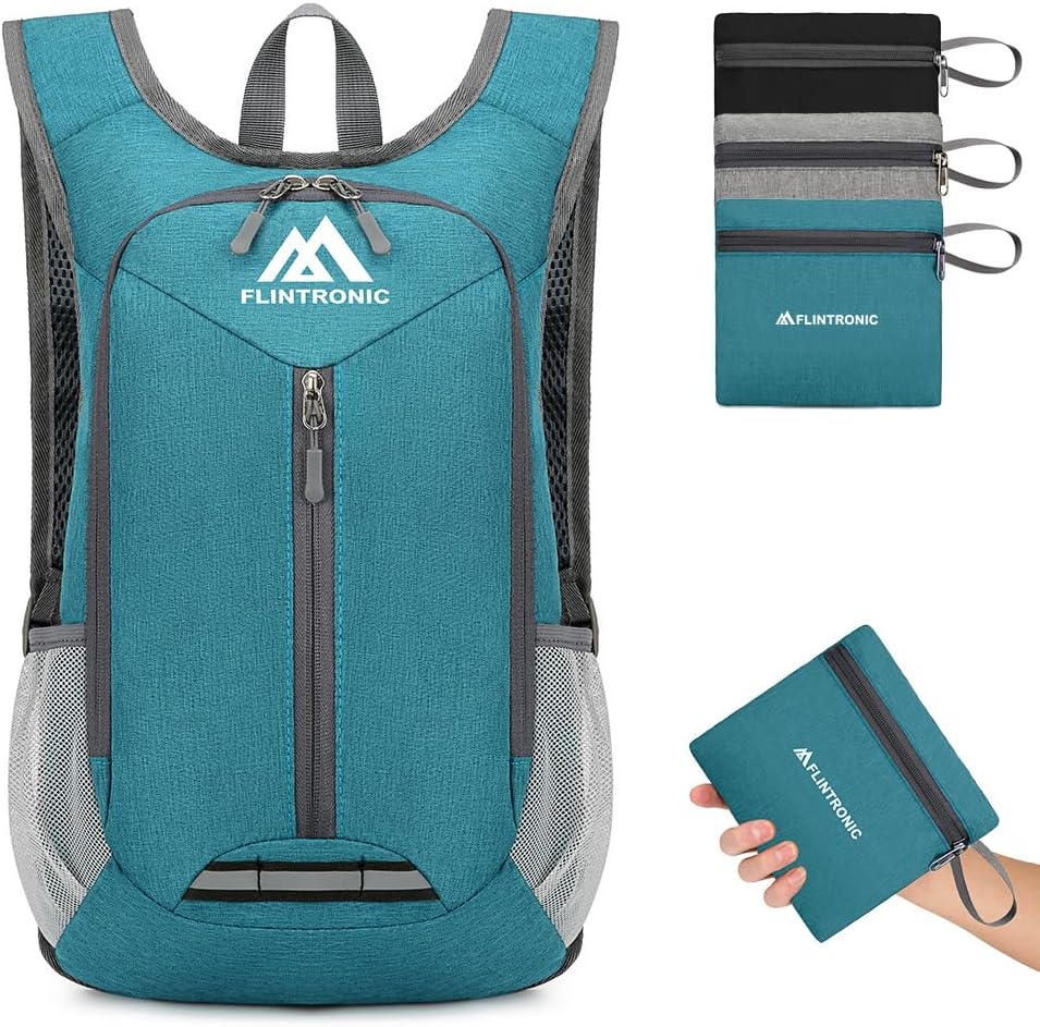 Detalle de flintronic 16L Mochila plegable ultraligera 16L