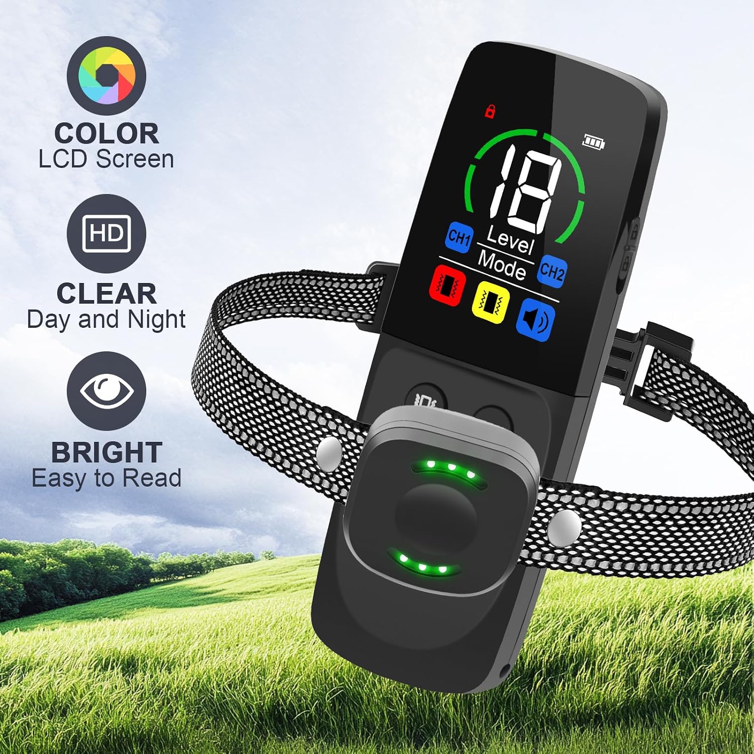 Detalle 2 de Dog Training Collar 300M Range