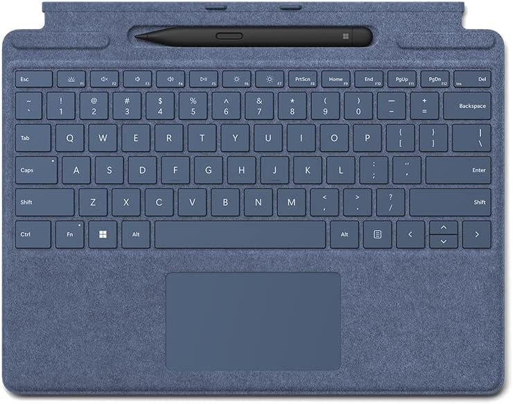 Thumbnail 3 de Microsoft Signature Keyboard in Platin für Surface Pro 8/9/X – ergonomisches Tastatur-Setup