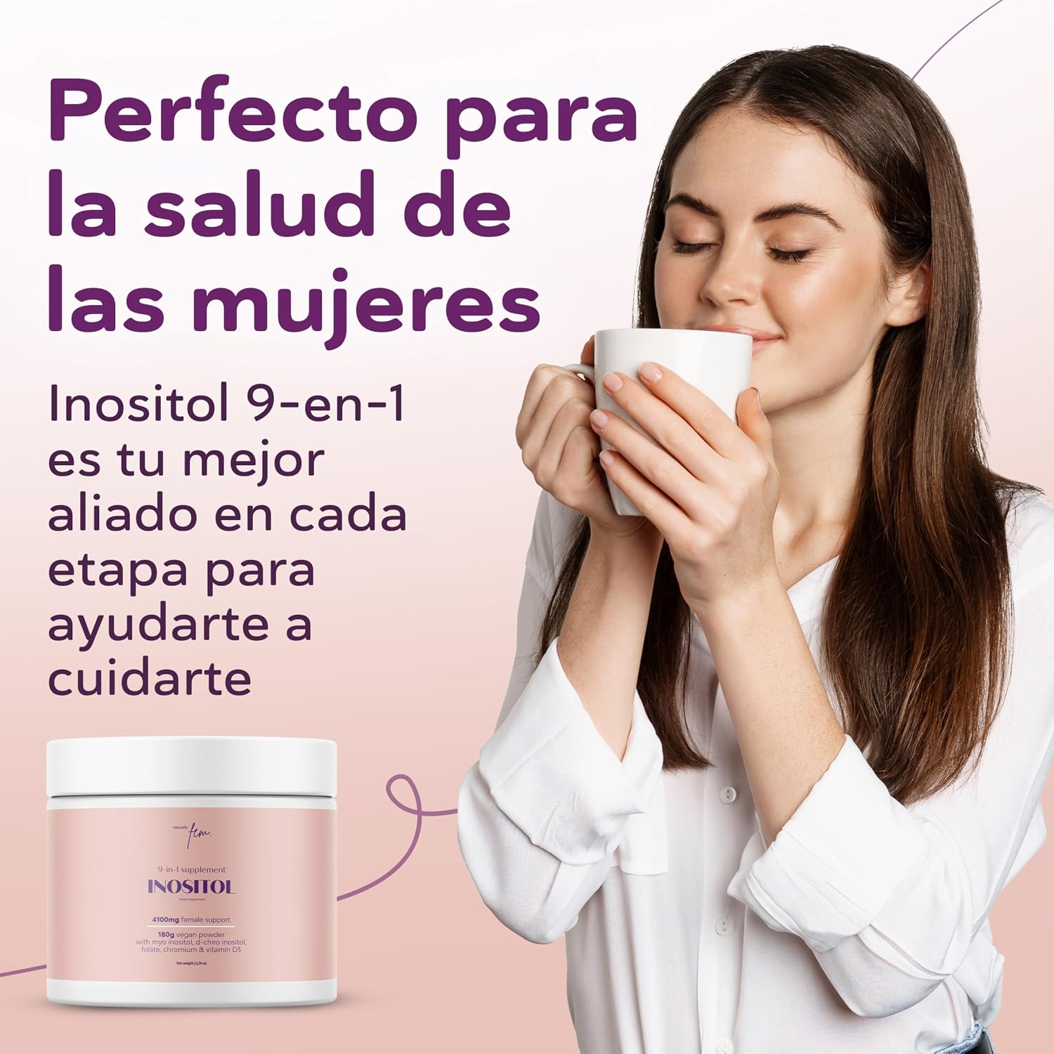 Thumbnail 7 de Inositol Myo & D-Chiro PCOS 4100MG 🌿 – Balance hormonal y metabolismo