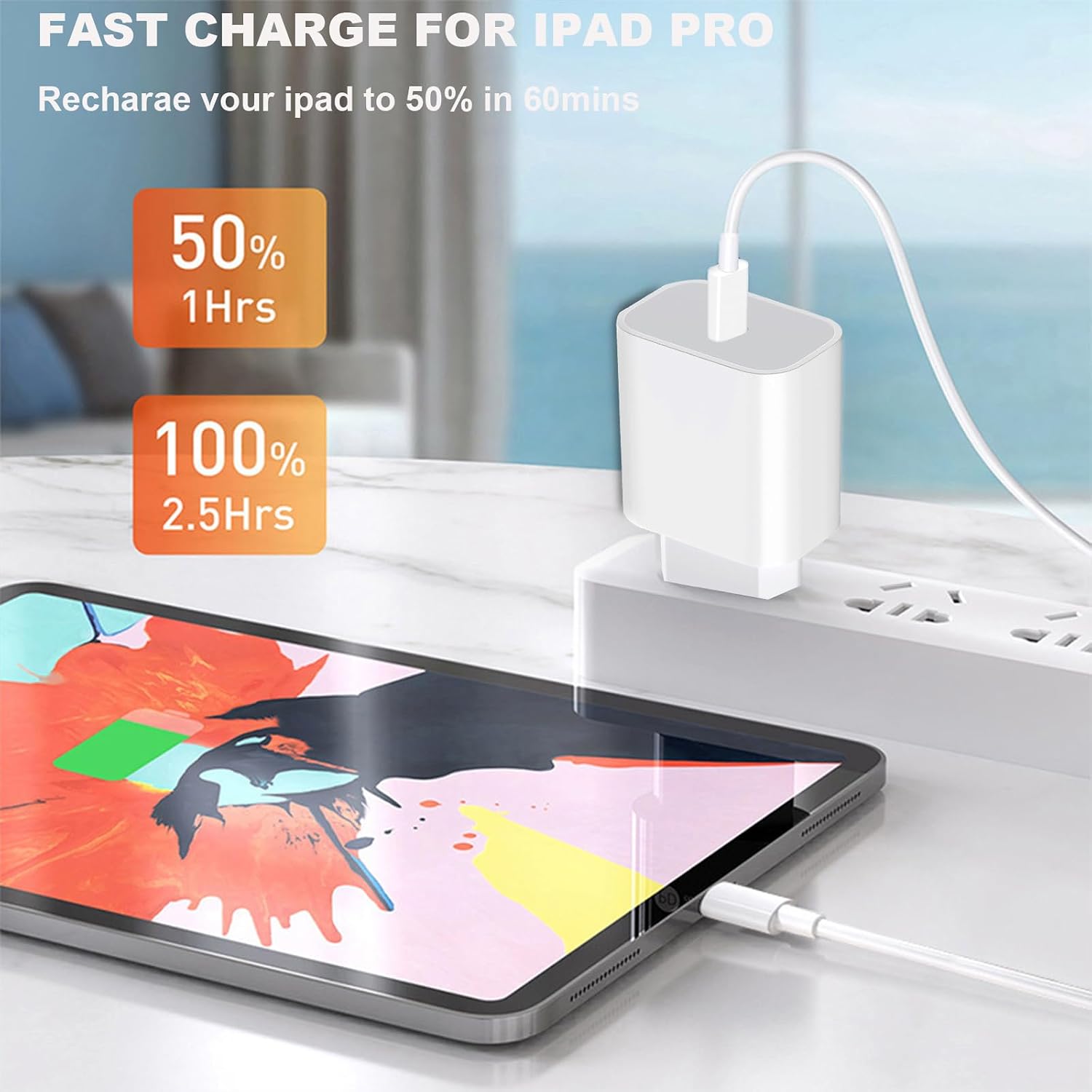 Thumbnail 6 de Adaptador USB-C 20W para iPhone carga rápida
