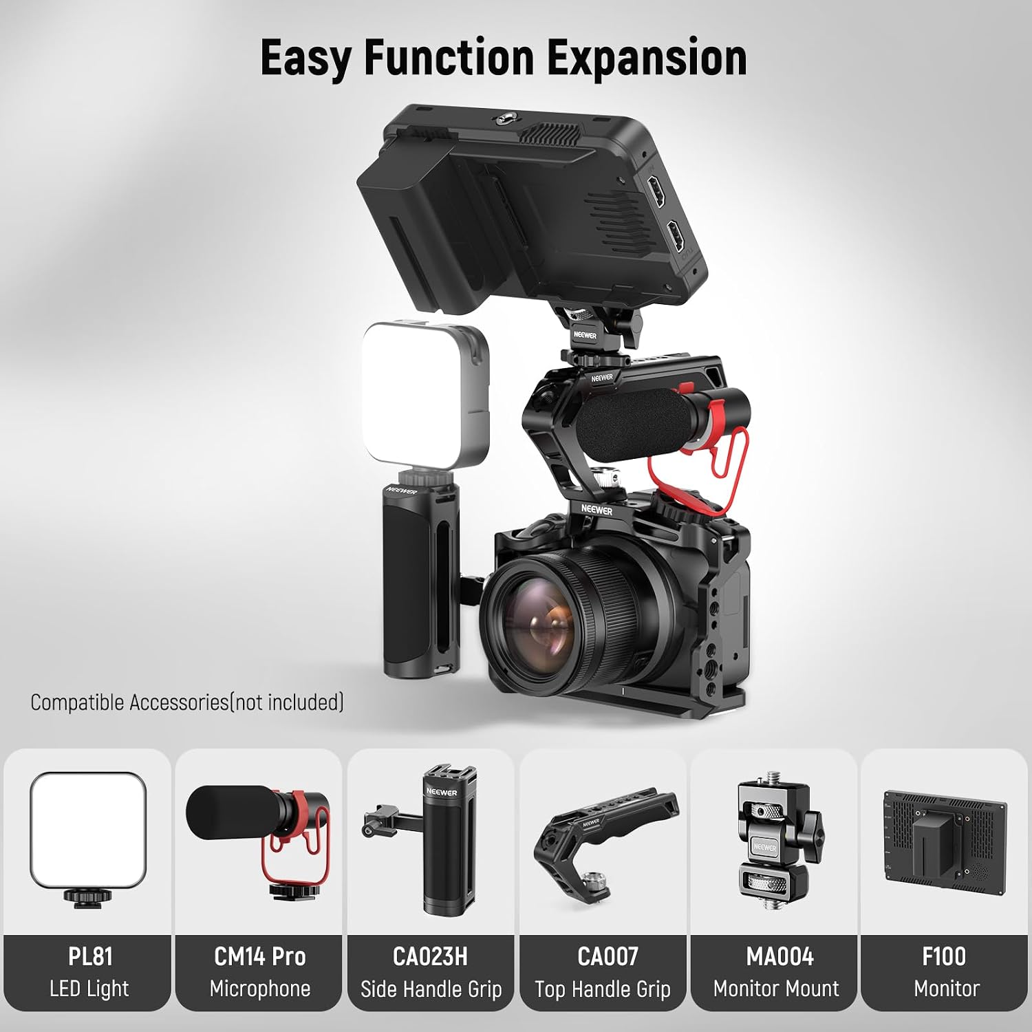 Detalle de NEEWER R50 Camera cage for R50