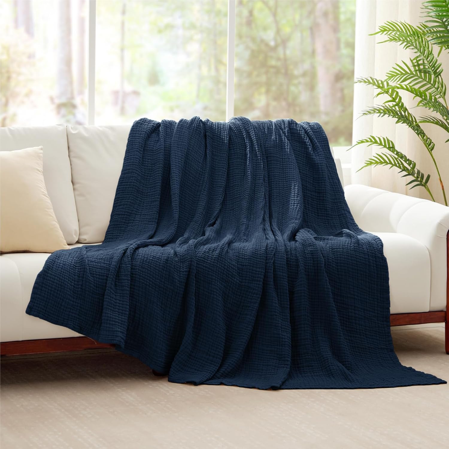 Thumbnail 6 de Kozyhvn King 100% Cotton Muslin Blanket
