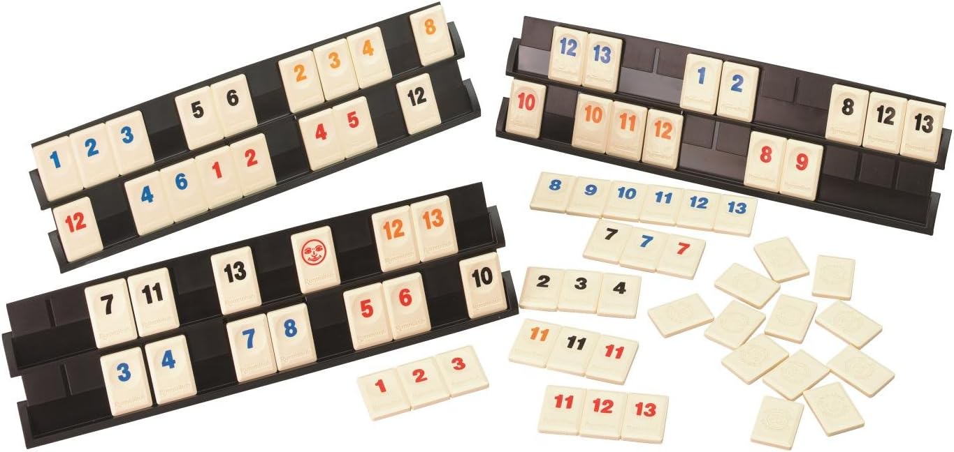 Detalle de Jumbo Original Rummikub Classic – Der Familien-Gesellschaftsspiel-Klassiker (JUM17571) Multi