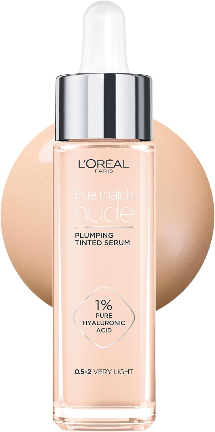 Detalle de L’Oréal Paris Accord Parfait Sérum con color rellenador Light Medium (3-4): hidratación y luminosidad en un acabado natural