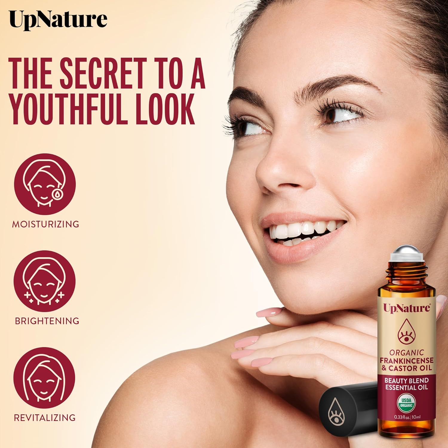 Detalle 2 de UpNature Beauty Castor Oil Roll-On