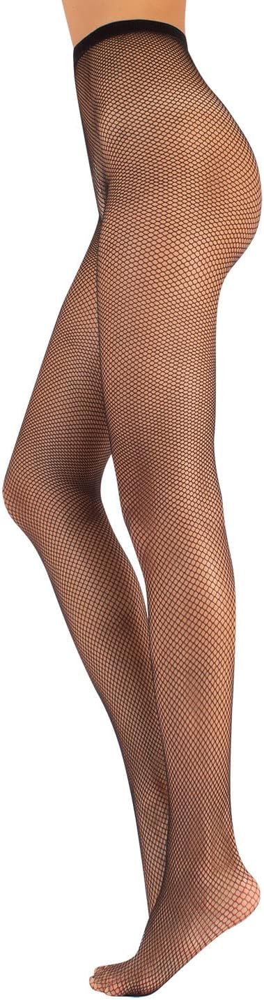 Thumbnail 6 de CALZITALY Collant A Rete – Calze A Rete Vintage Pantacollant Nero/Naturale, taglie da S a 4XL, Made in Italy