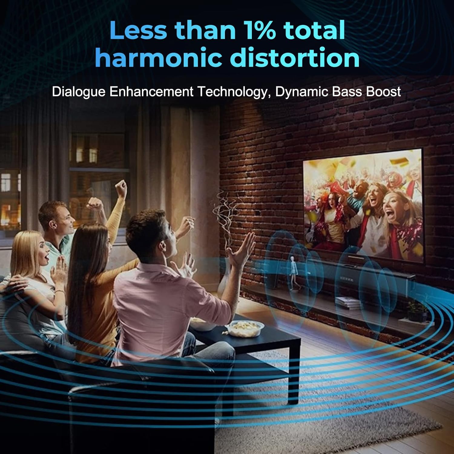 Detalle de OXS S3 Soundbar 3D Surround