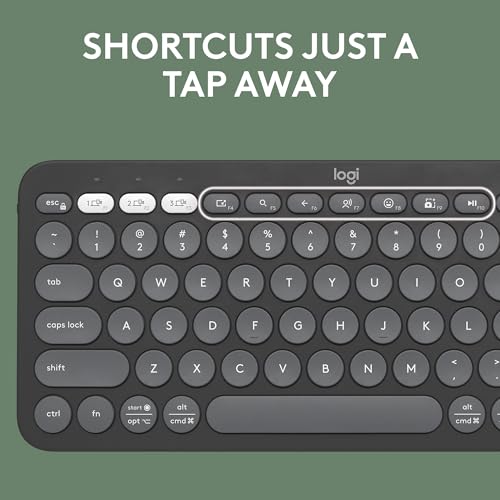 Thumbnail 3 de Logitech Pebble Keys 2 K380s: Multi-Device Bluetooth Keyboard
