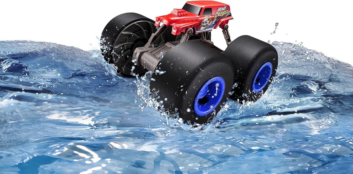 Detalle de Metal Machines Over Drive – véhicule tout-terrain Monster Truck 1:20 à piles