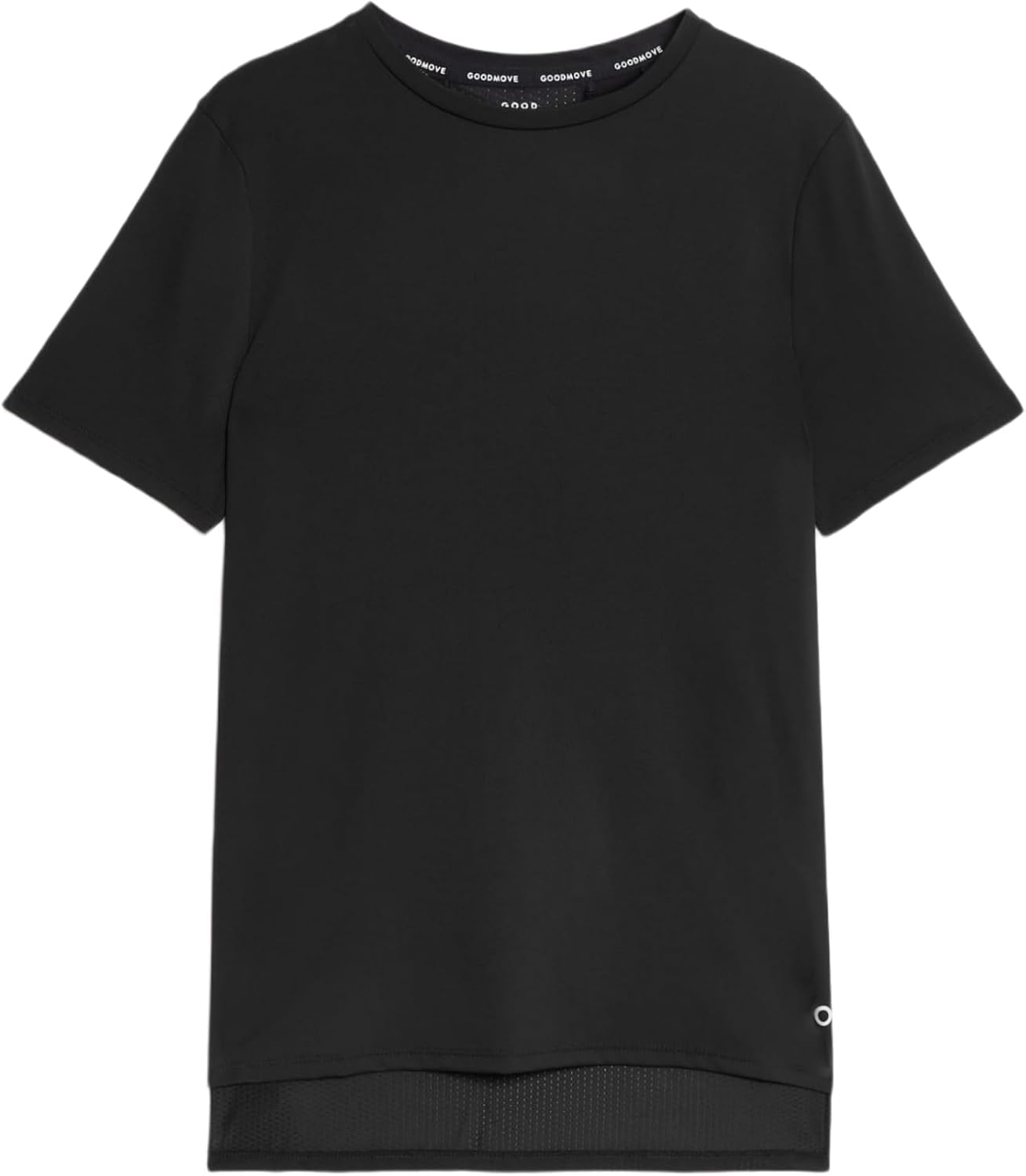 Thumbnail 6 de Marks & Spencer T-shirt voor dames met mesh-rug, ronde hals en vochtregulerende stof