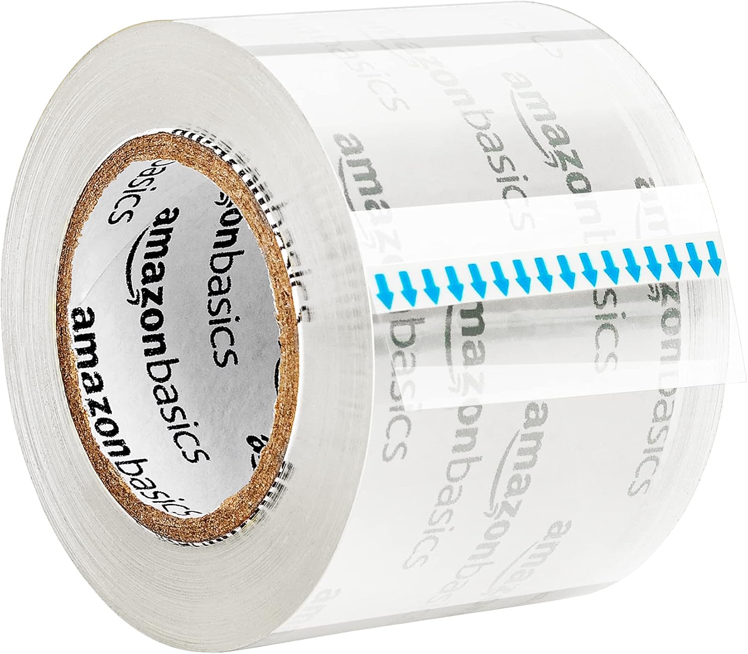 Detalle de Amazon Basics Heavy Duty Packaging Tape with Dispenser (6-pack) for Shipping, Moving and Storage