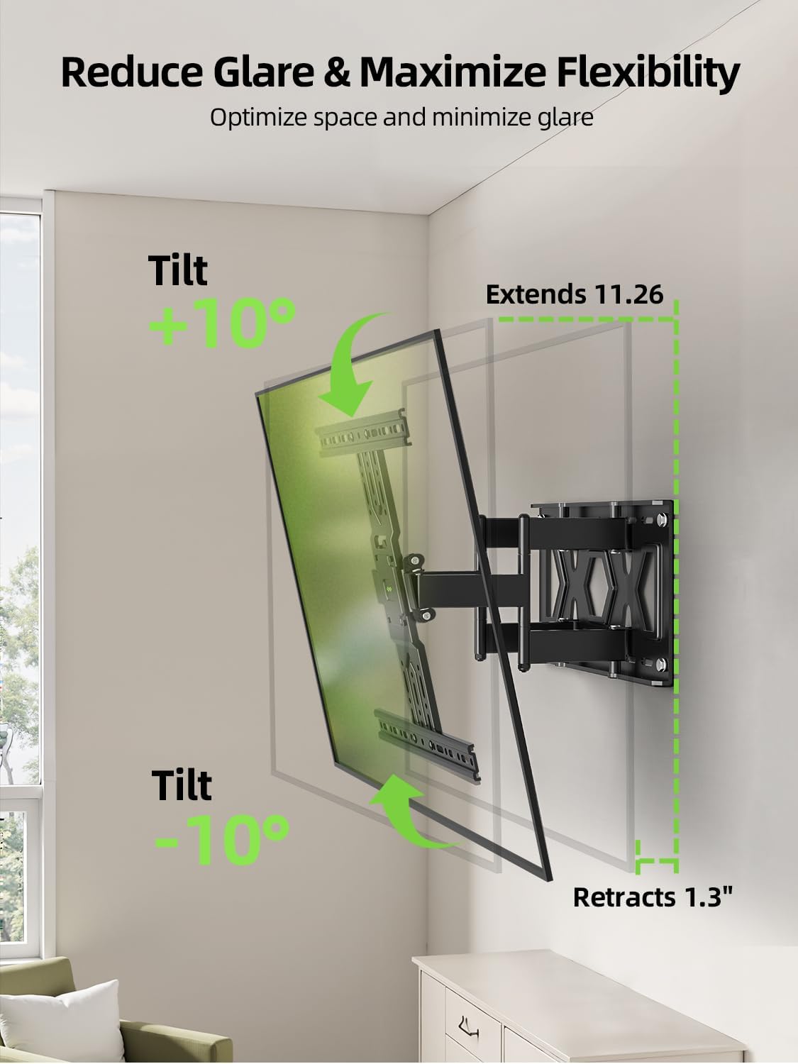 Thumbnail 2 de USX MOUNT Ultra Slim 1.3in TV Mount