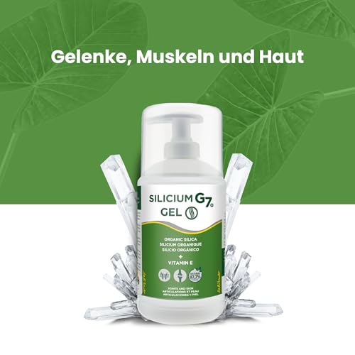 Thumbnail 2 de Silicium G7 Körpergel – hochkonzentriertes Silizium für Gelenke, Muskeln und Haut (500 ml)