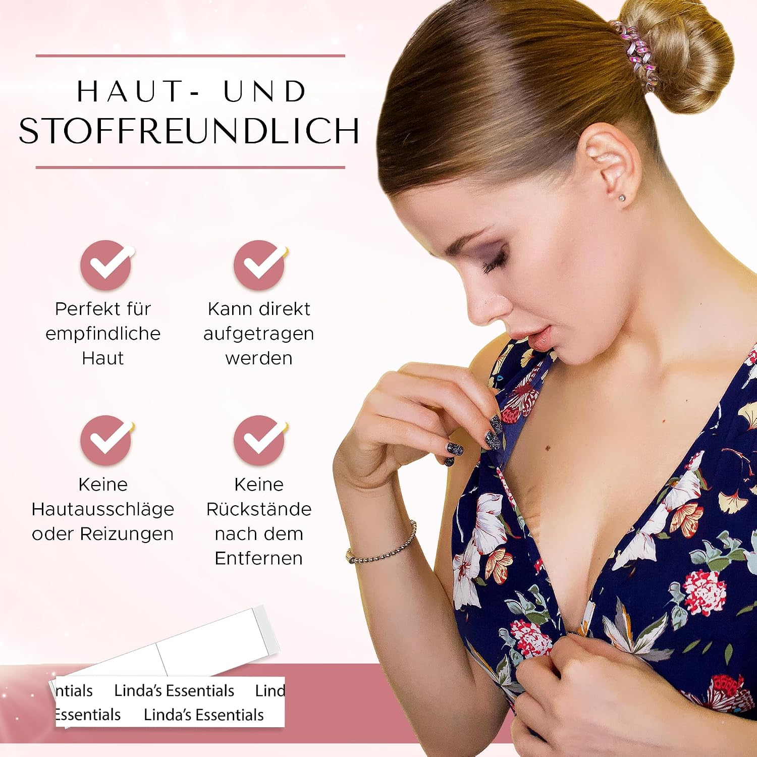 Detalle 2 de Linda's Essentials Fashion Tape 75 Stück