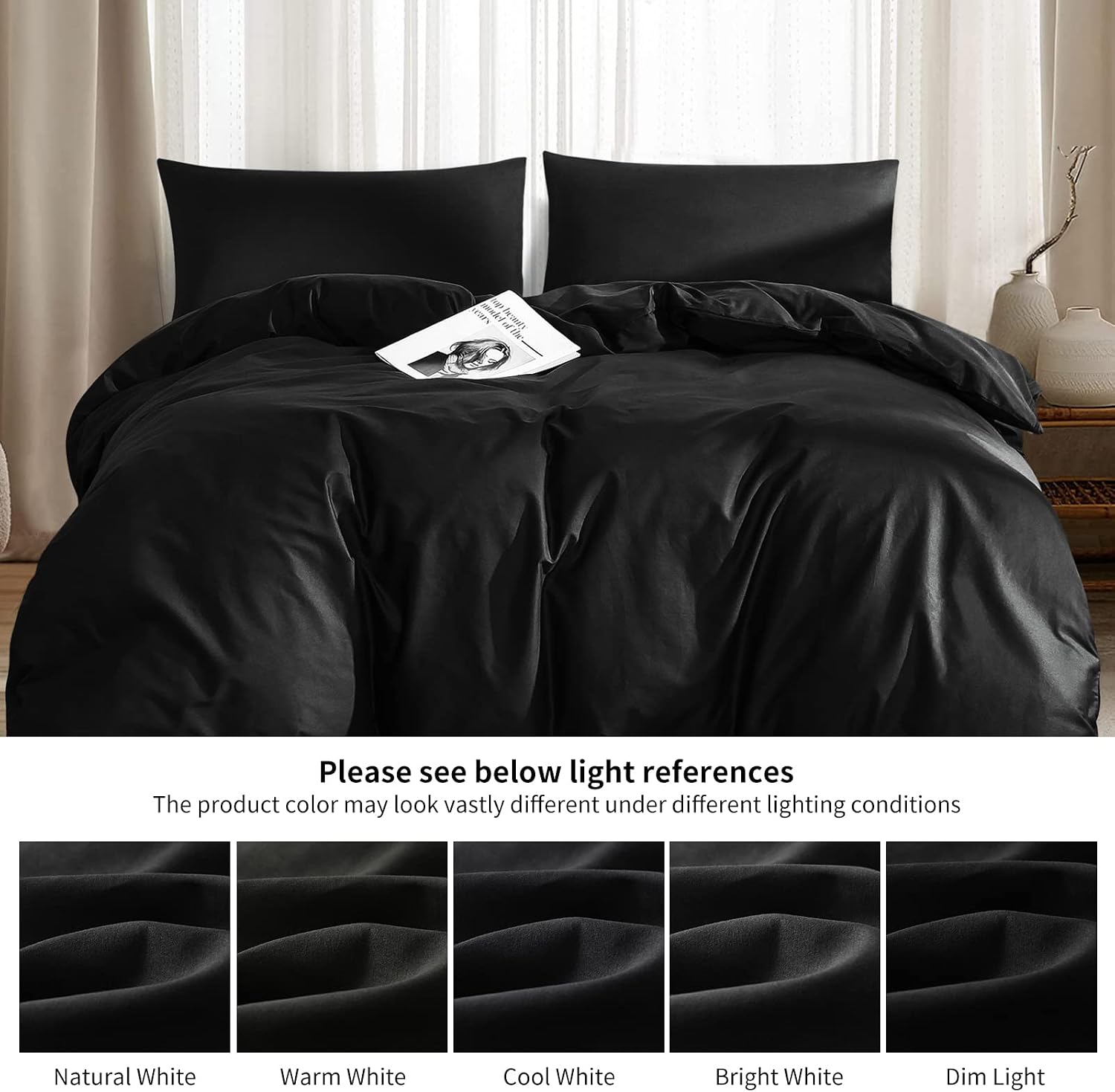 Thumbnail 6 de RUIKASI Bedding Sets King Size 220x230 cm
