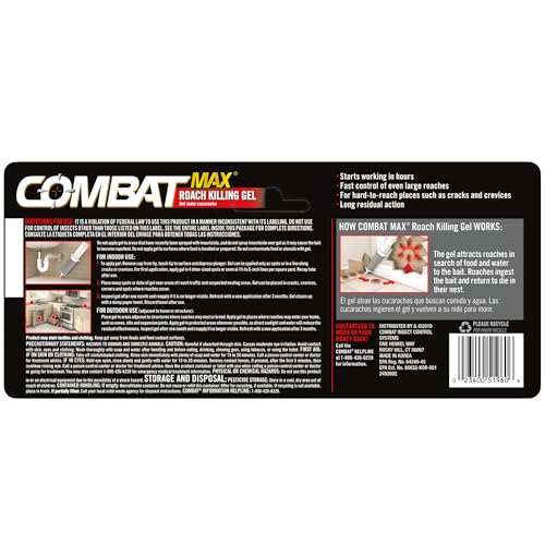 Detalle de Combat Max Roach Killing Gel, 2.1 oz (Indoor & Outdoor)