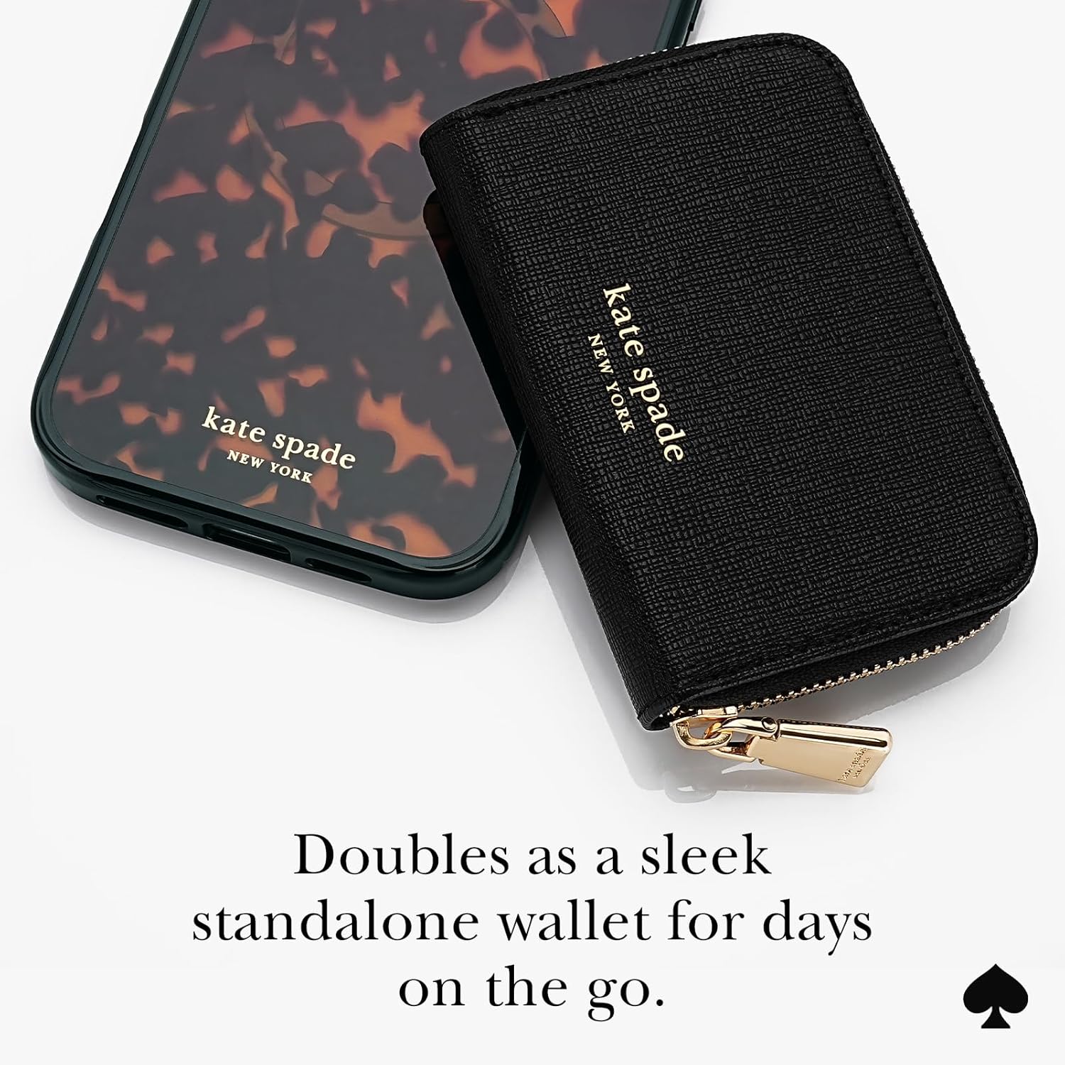 Thumbnail 2 de Kate Spade Devin Zip Magnetic Wallet, 4 cards