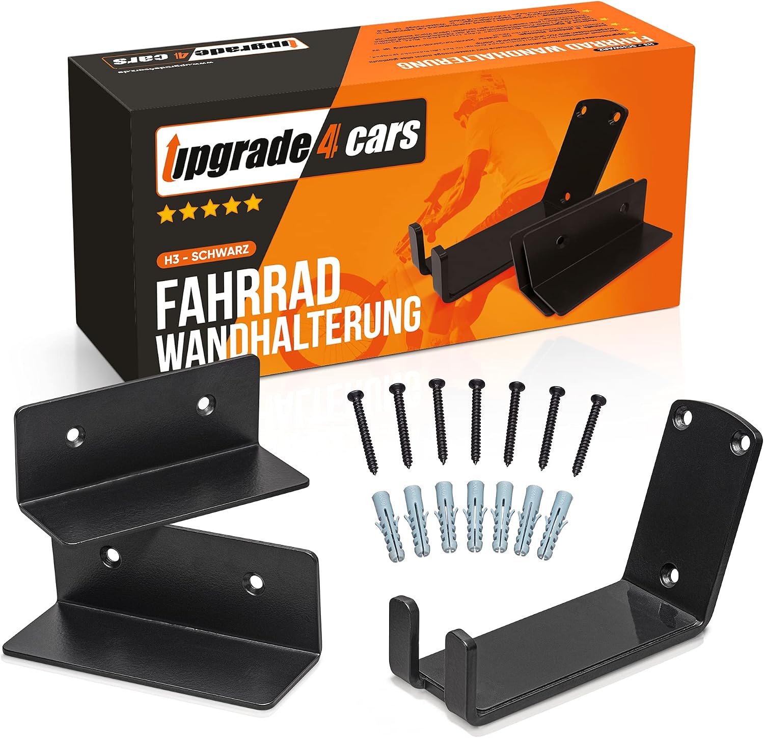 Detalle de Upgrade4cars Appendi Bici da Muro 50 kg