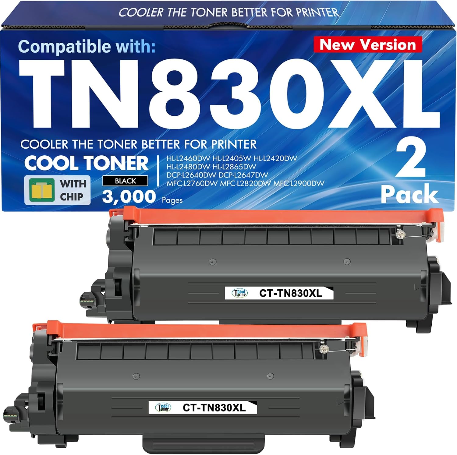 Detalle de Cool Toner TN830XL Black Toner Cartridge