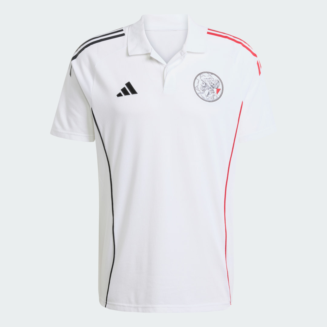 Thumbnail 3 de Adidas Polo Ajax Tiro 25 Competition – polo deportivo blanco para entrenamiento y look casual