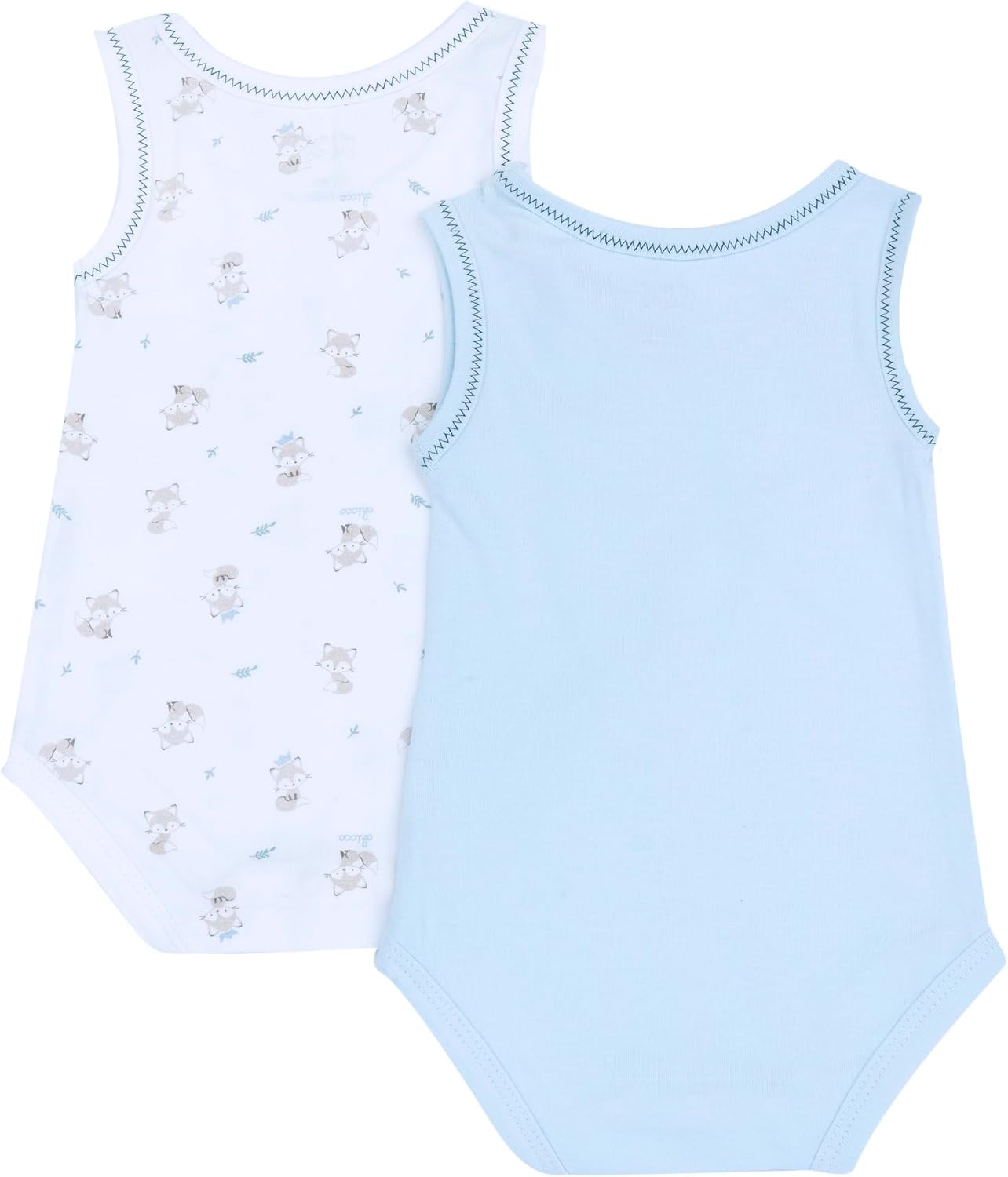 Detalle de Chicco Body Neonato e Neonata in cotone, Set di 2 senza maniche con apertura a patello