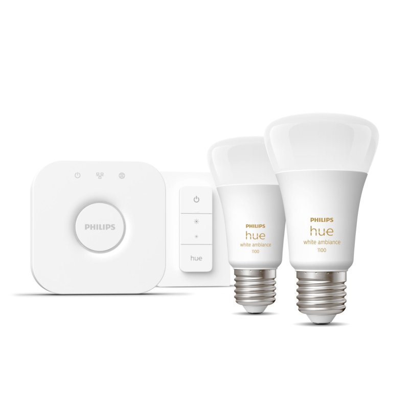 Detalle 2 de Philips Hue Kit 2 Bombillas Inteligentes E27