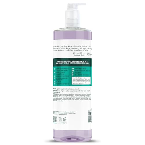 Detalle de Faith In Nature 1L Natural Lavender & Geranium Body Wash