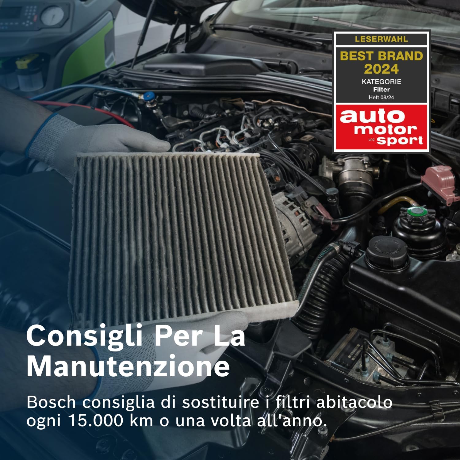 Thumbnail 6 de Bosch Filtro Abitacolo ai Carboni Attivi R5502 – Filtrazione efficace per aria pulita in auto
