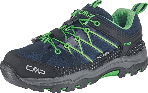 Detalle de CMP Kids Rigel Low Trekking Shoe WP: Scarpe da trekking basse unisex per bambini, blu 28 EU
