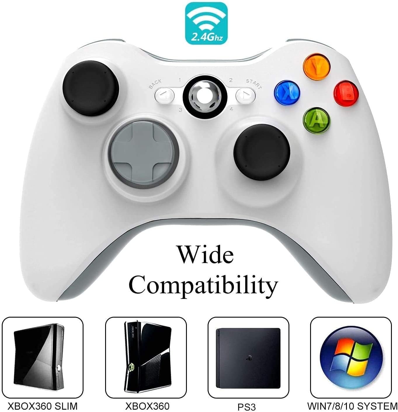 Thumbnail 1 de YCCSKY Wireless Controller Xbox 360 9 m Reichweite