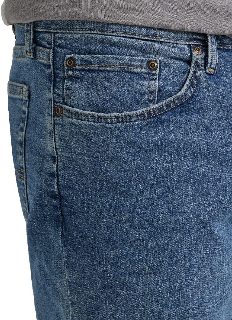 Detalle de Wrangler Authentics Jeanshose für Herren mit elastischem Komfortbund